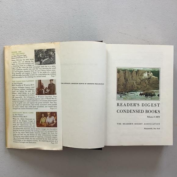 Reader’s Digest Condensed Books Volume 4 1975 Hardcover Book - Picture 4 of 7